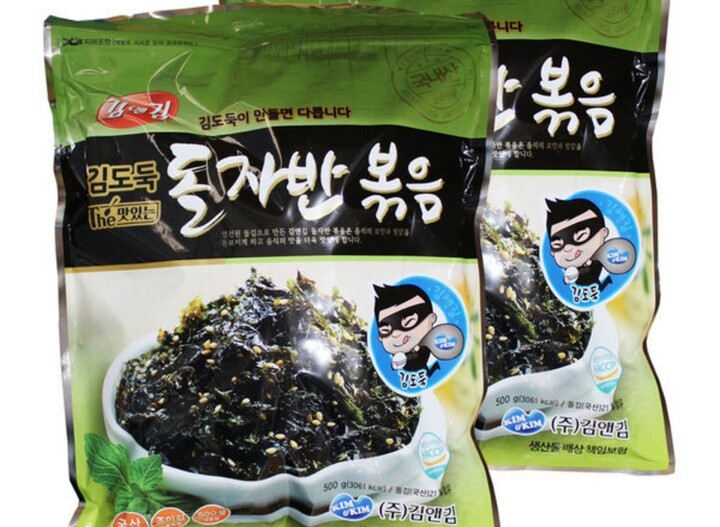 김앤김 김도둑 The 맛있는 돌자반 볶음 500g 2개 구운김 조미김 반찬 - 에누리 가격비교