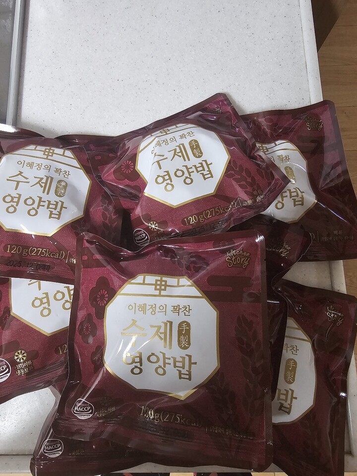 우리식품 빅마마 이혜정의 꽉찬 수제 영양밥 120g [6개] - 에누리 가격비교