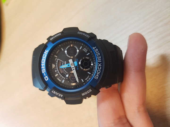 Casio AW-591-2A G-Shock Ana-Digi Chronograph Shock Resistant Sport Watch_07