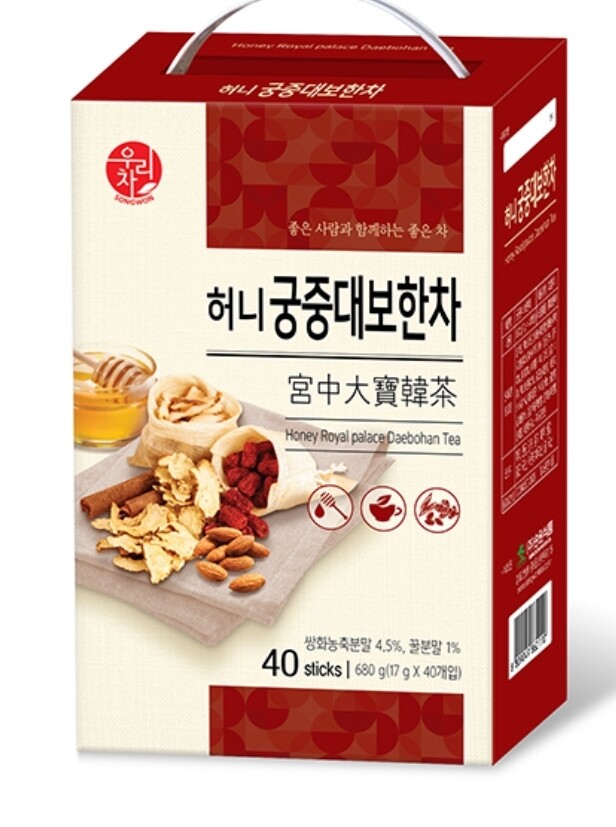송원식품 송원 허니 궁중대보한차 17g 40개입 [1개] - 에누리 가격비교
