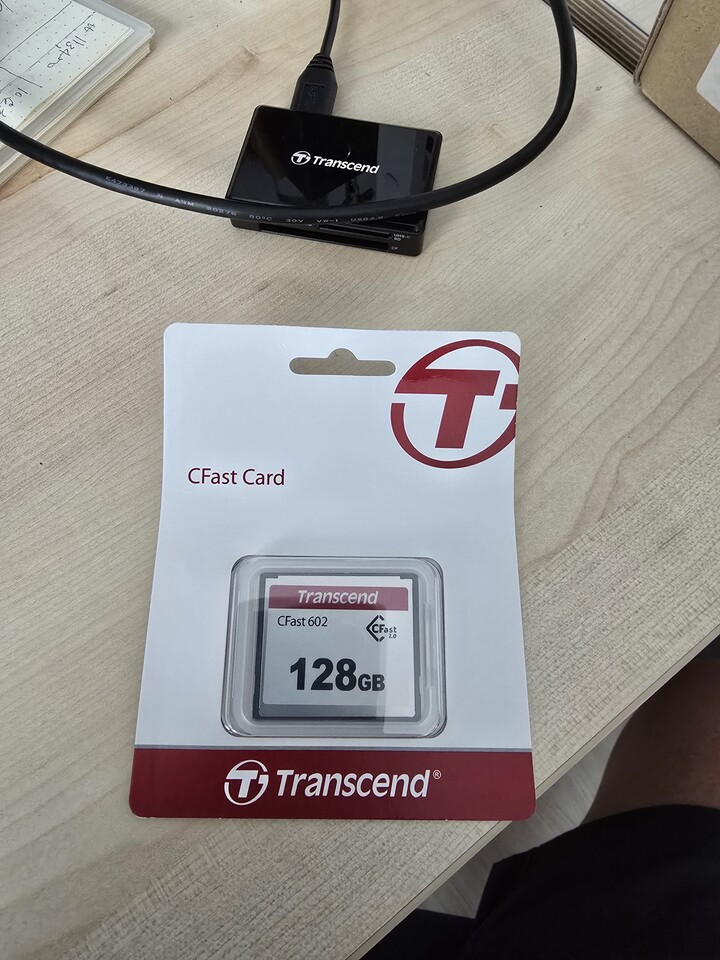 Transcend CFast2.0 128GB CFX600 トランセンド ② transcend 128GB
