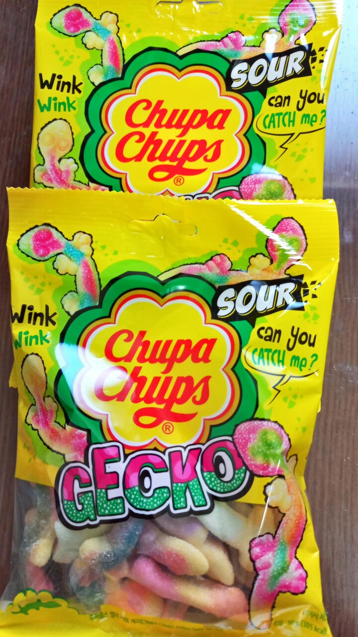 퍼페티반멜레 츄파춥스 젤리 사워 게코 신젤리 1개 도마뱀 과일향 과일맛 : 다나와 가격비교