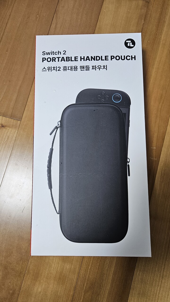 테크라인 닌텐도 스위치2 휴대용 핸들 파우치 (블랙) : 다나와 가격비교