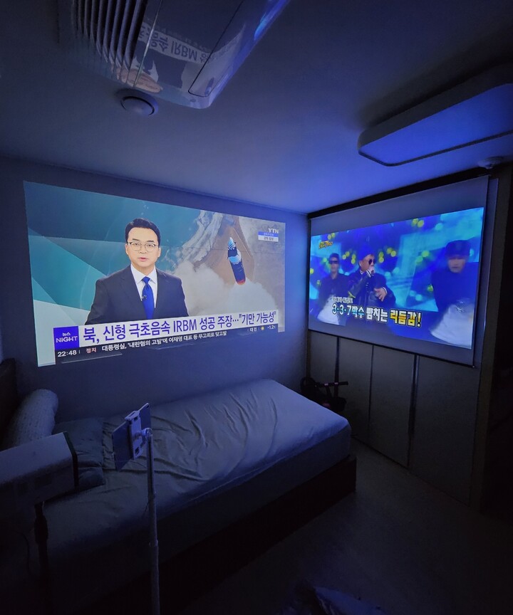 삼성 더프리스타일을 만족스럽게 썼...