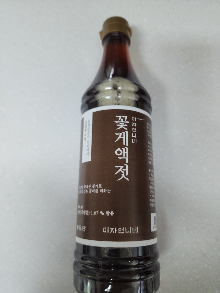 미자언니네 꽃게액젓 900ml (1개) : 다나와 가격비교 [다나와] 미자언니네 꽃게액젓 900ml (1개)