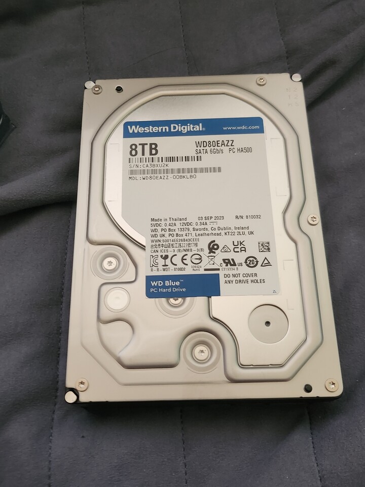 Western Digital WD Blue 5640/128M (8TB, WD80EAZZ) : 다나와 Western Digital WD Blue 5640/128M (8TB, WD80EAZZ) : 다나와