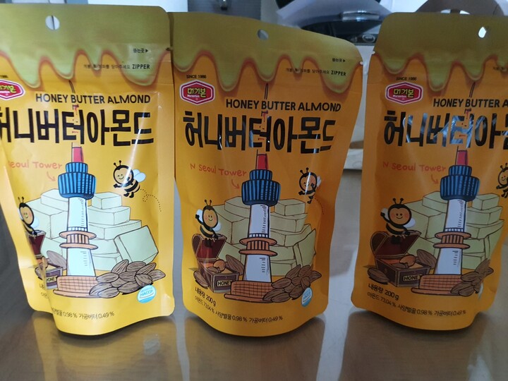머거본 허니버터 아몬드 200g (3개) : 다나와 가격비교 [다나와] 머거본 허니버터 아몬드 200g (3개)